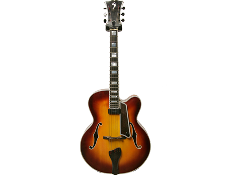 Sunburst Archtop Guitar